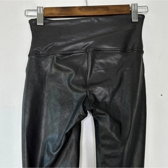Spanx Faux Leather Leggings Size S - Picture 7 of 10